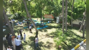 Şanlıurfa’da Bozova Çatak kampı bungalov evlerde iki günle sona erdi